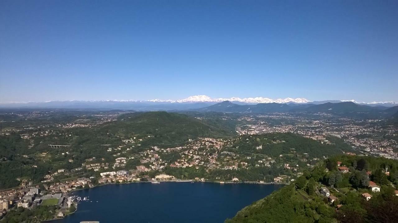 IL SOLE, grande appartamento in collina Brunate Esterno foto